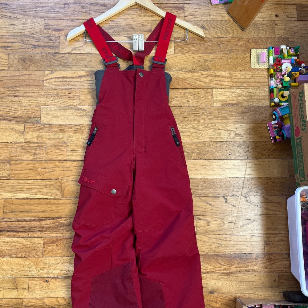 Marmot | snow | Kids' Rosco Bib | like new